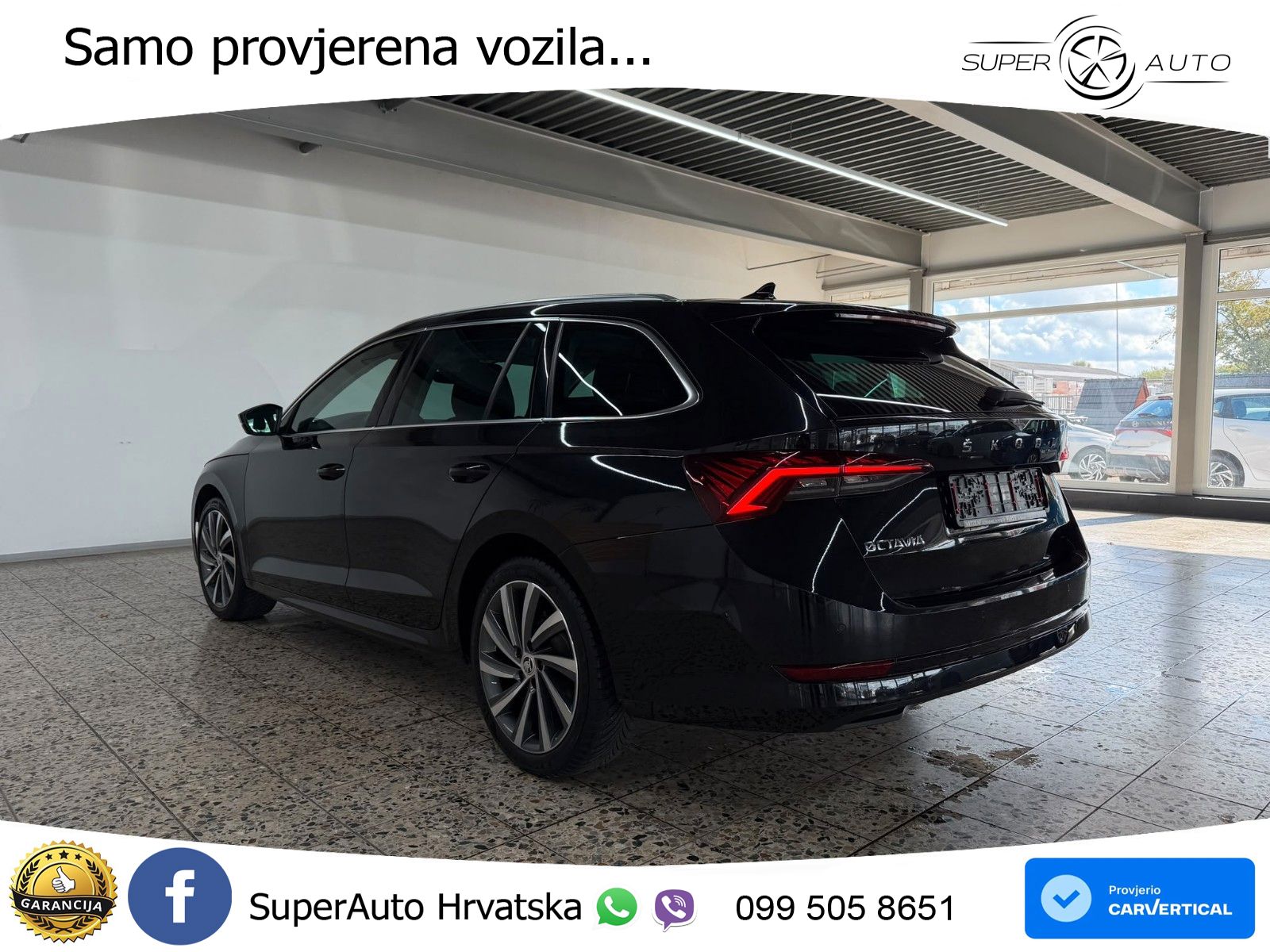 Škoda Octavia Combi 2.0 TDI (150 KS) DSG LED+GR SJED+ACC