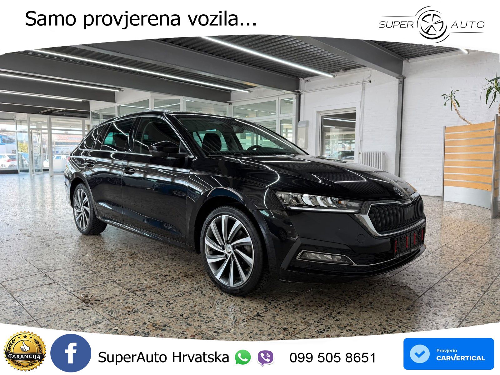 Škoda Octavia Combi 2.0 TDI (150 KS) DSG LED+GR SJED+ACC