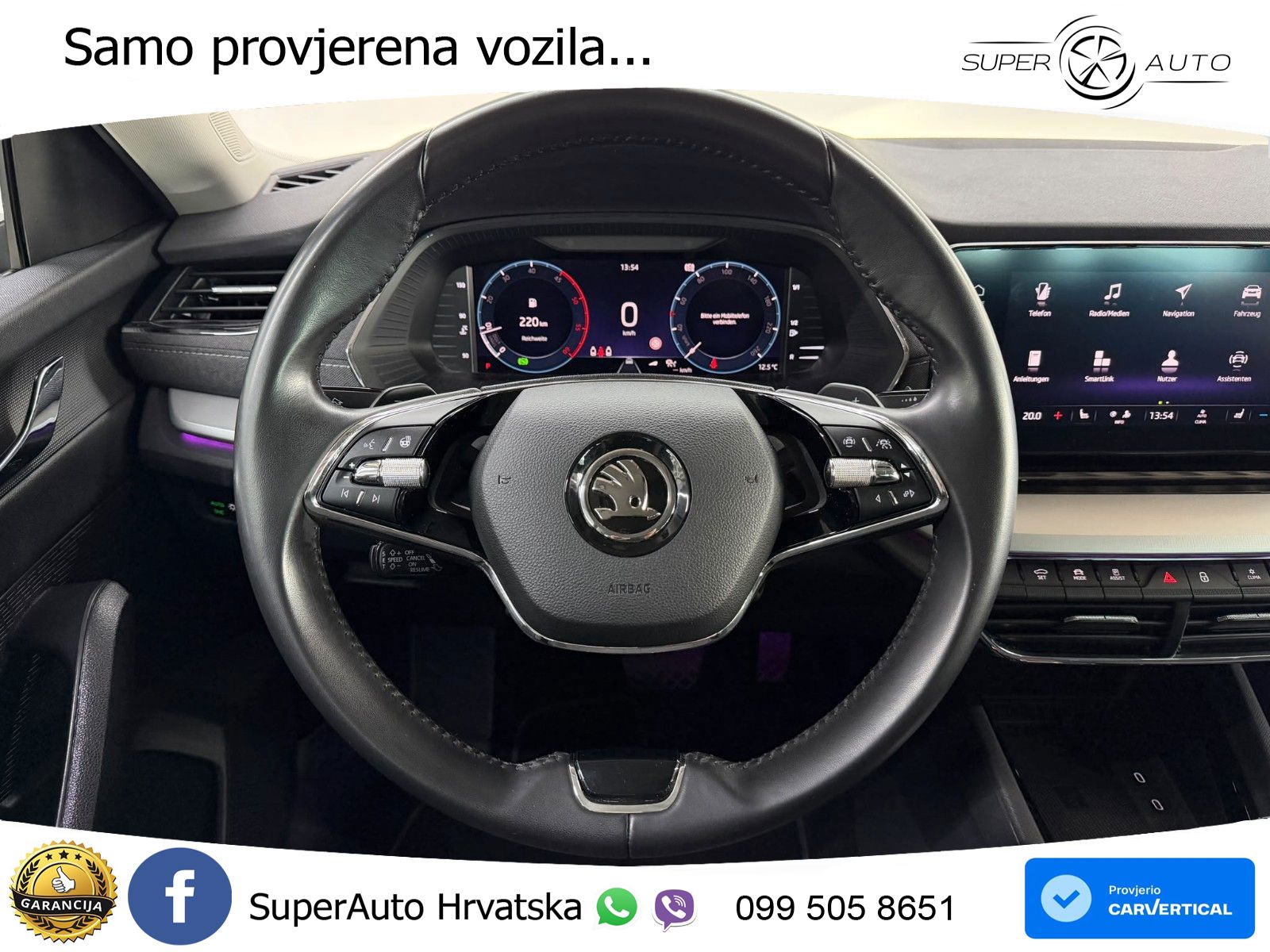 Škoda Octavia Combi 2.0 TDI (150 KS) DSG LED+GR SJED+ACC