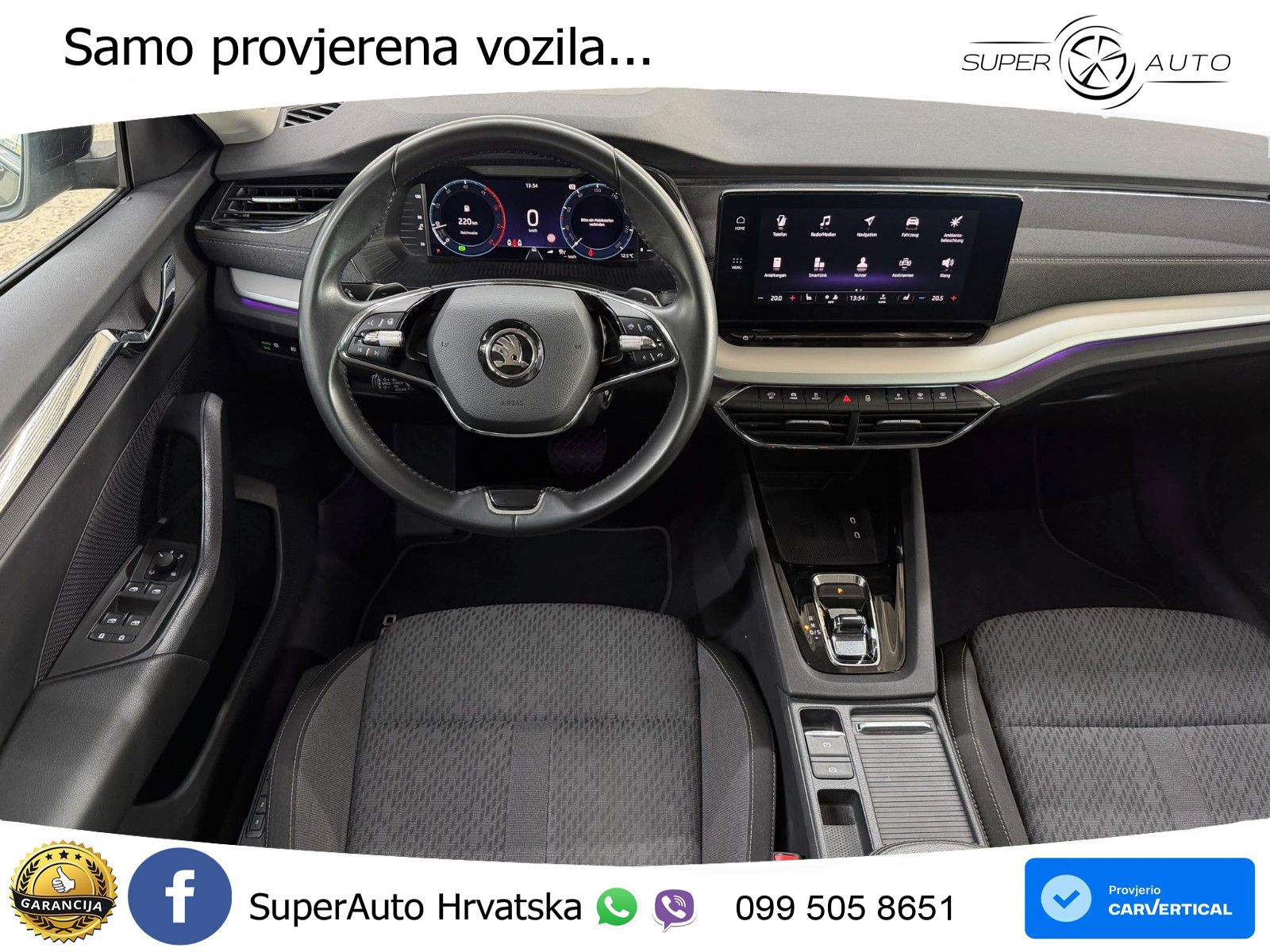 Škoda Octavia Combi 2.0 TDI (150 KS) DSG LED+GR SJED+ACC
