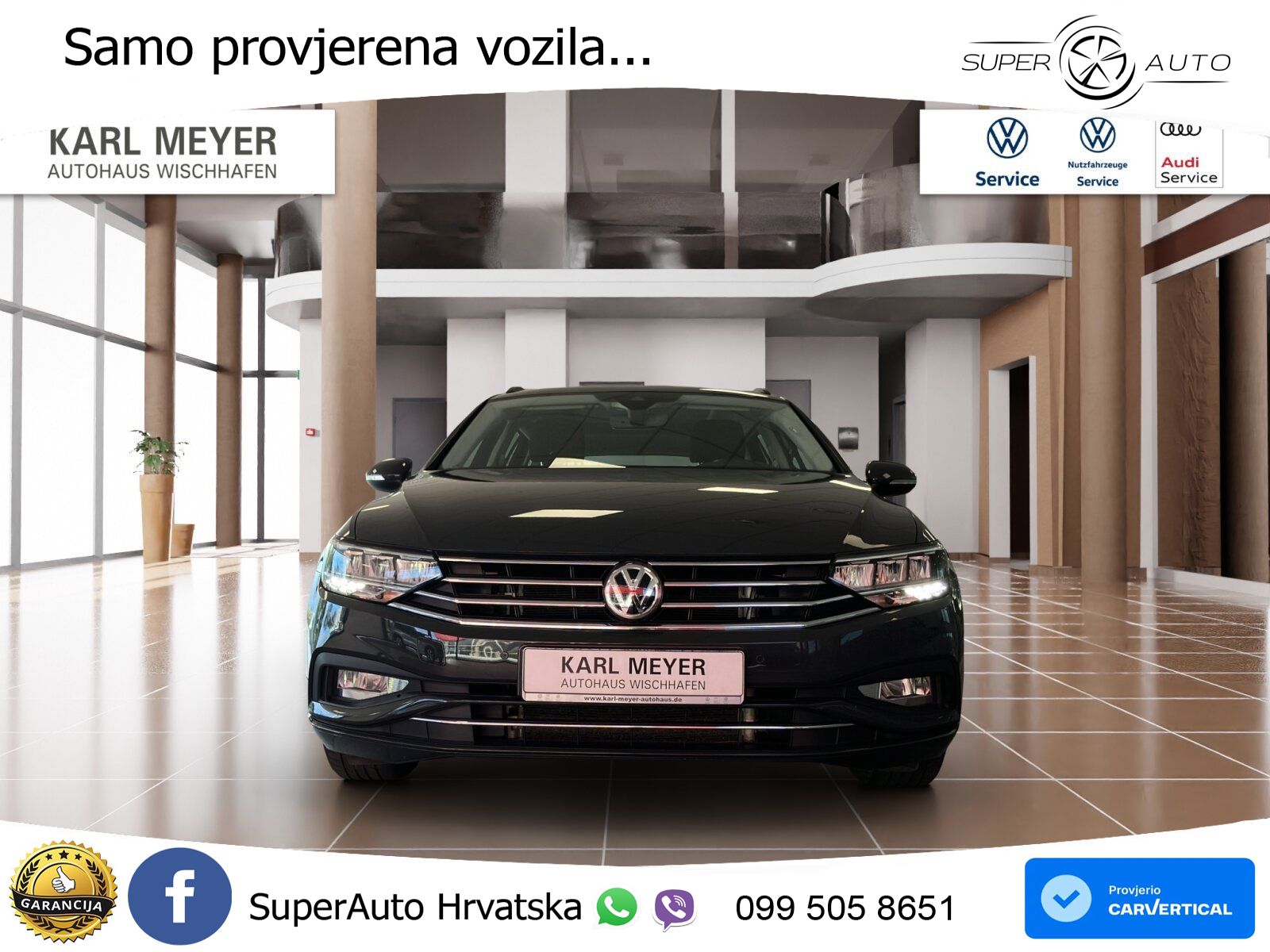 Volkswagen Passat Variant 1.6 TDI (120 KS) DSG Business LED+GR SJED+ACC