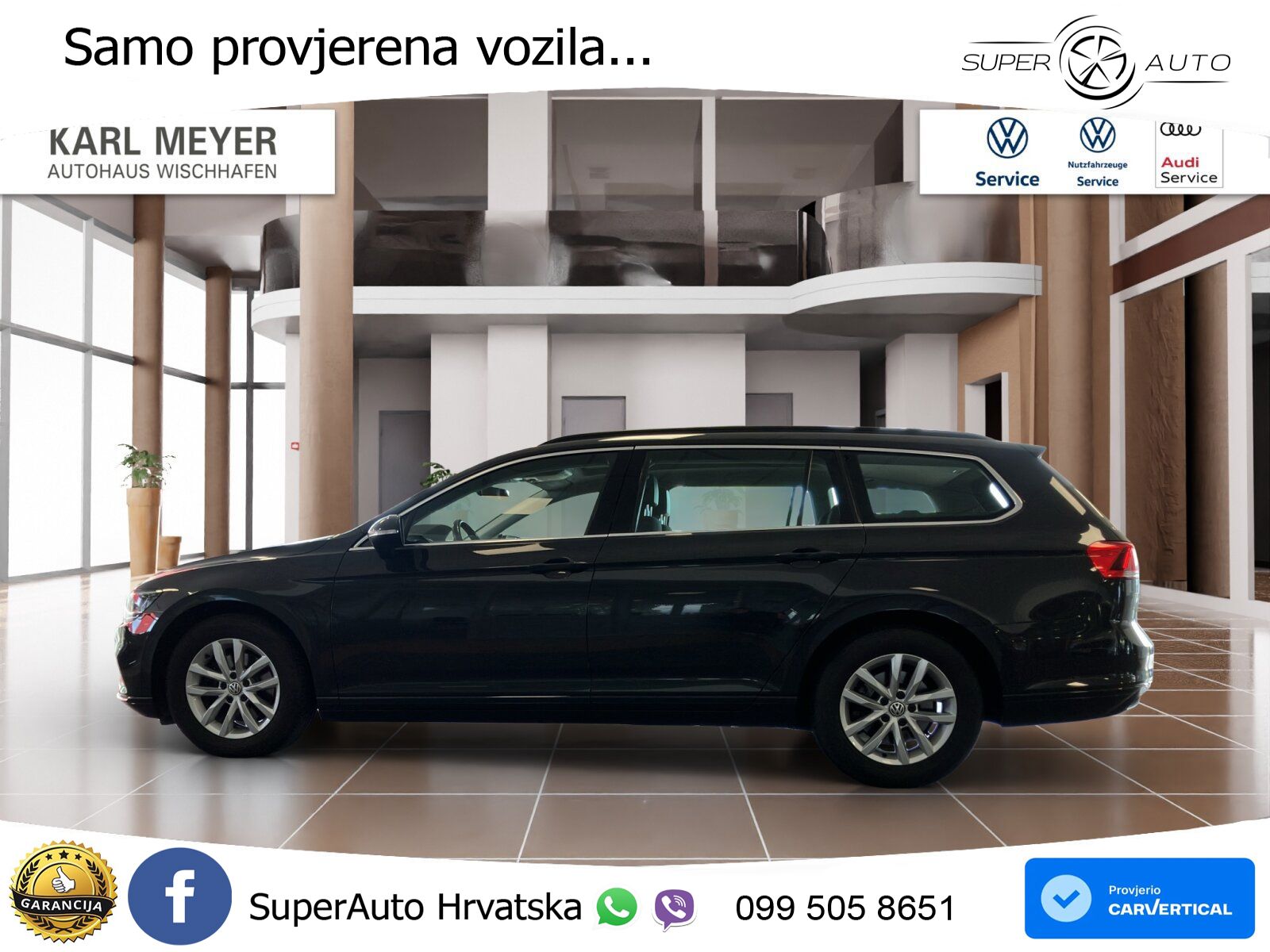 Volkswagen Passat Variant 1.6 TDI (120 KS) DSG Business LED+GR SJED+ACC