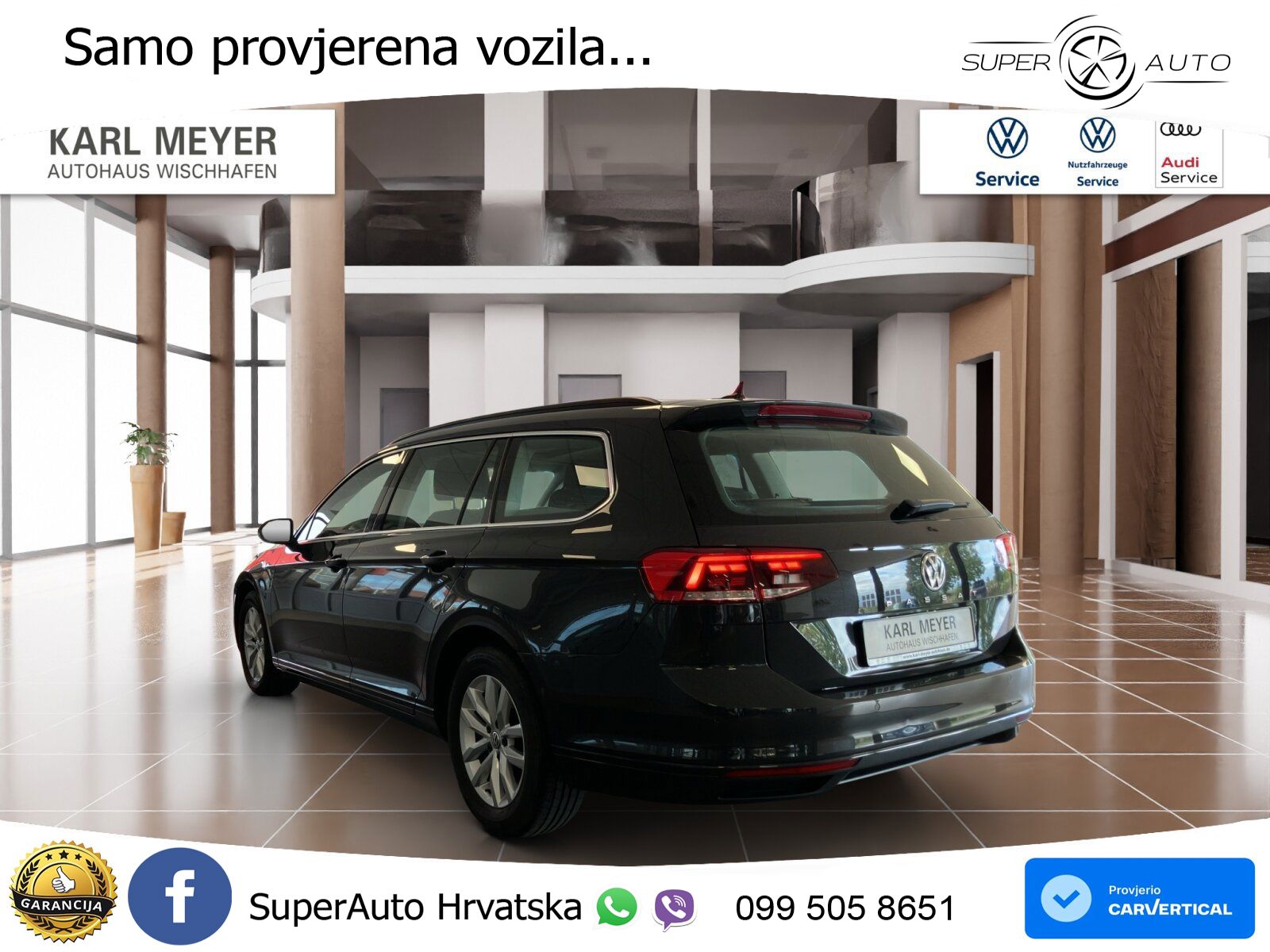 Volkswagen Passat Variant 1.6 TDI (120 KS) DSG Business LED+GR SJED+ACC