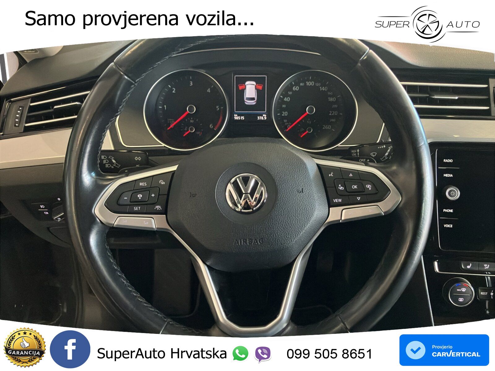 Volkswagen Passat Variant 1.6 TDI (120 KS) DSG Business LED+GR SJED+ACC