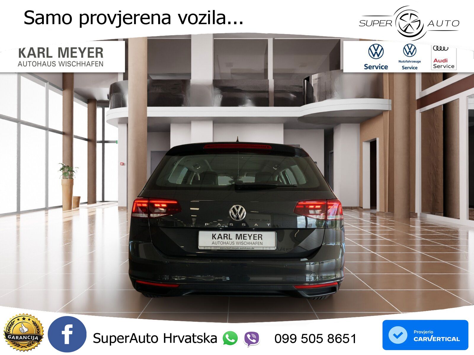 Volkswagen Passat Variant 1.6 TDI (120 KS) DSG Business LED+GR SJED+ACC