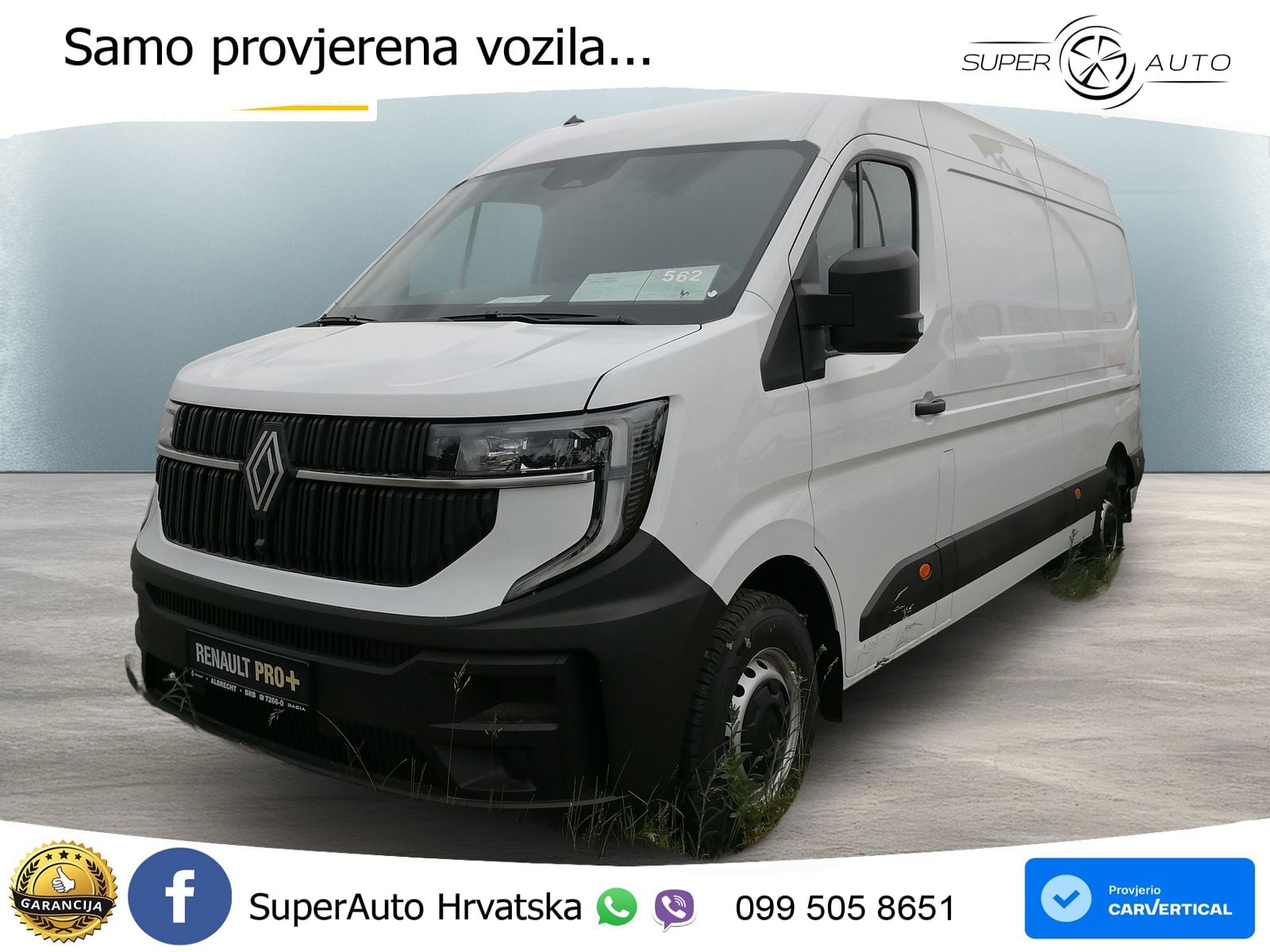 Renault Master FWD Kasten extra L3H2 3,5t Blue dCi 160 E 150 KS