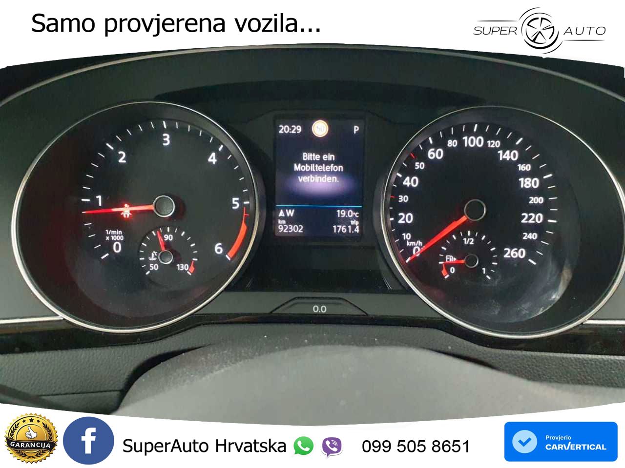 Volkswagen Passat Variant 2.0 TDI (150 KS) DSG Business