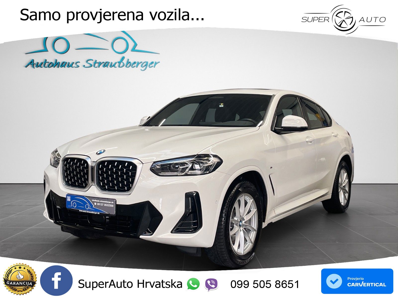 BMW X4 30d (286 KS) xDrive Steptronic M Sport LED+GR SJED+ACC