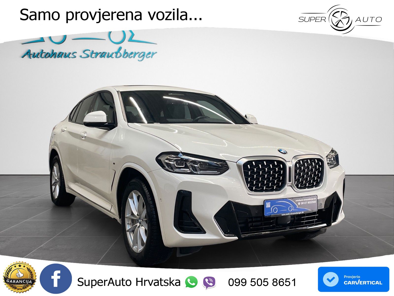 BMW X4 30d (286 KS) xDrive Steptronic M Sport LED+GR SJED+ACC