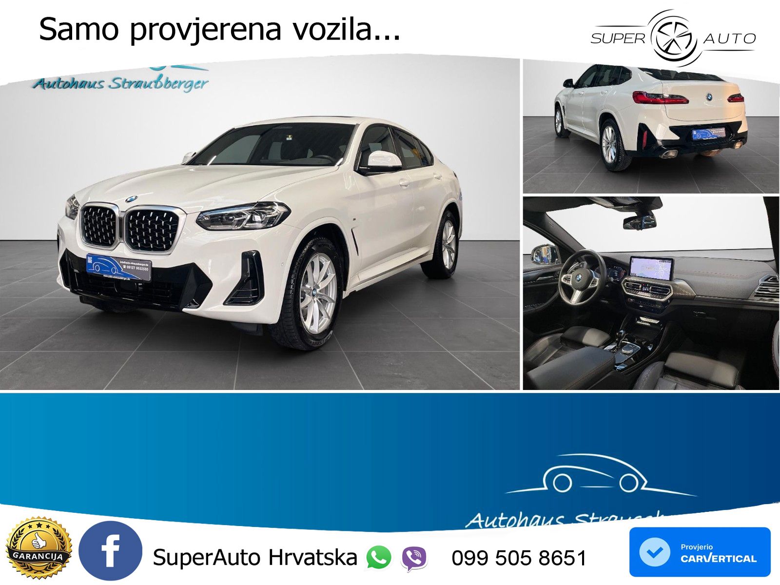 BMW X4 30d (286 KS) xDrive Steptronic M Sport LED+GR SJED+ACC