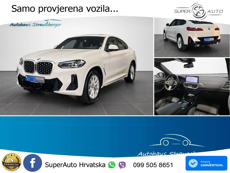 BMW X4 30d (286 KS) xDrive Steptronic M Sport LED+GR SJED+ACC