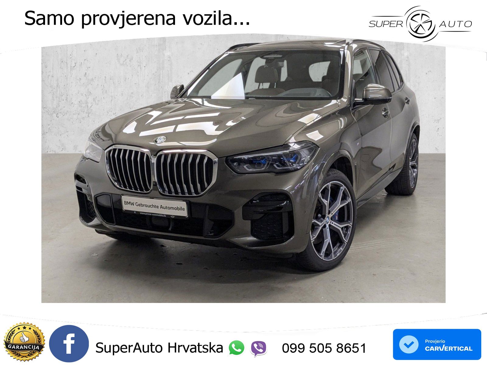 BMW X5 30d (286 KS) xDrive Steptronic M Sport LED+GR SJED+ACC