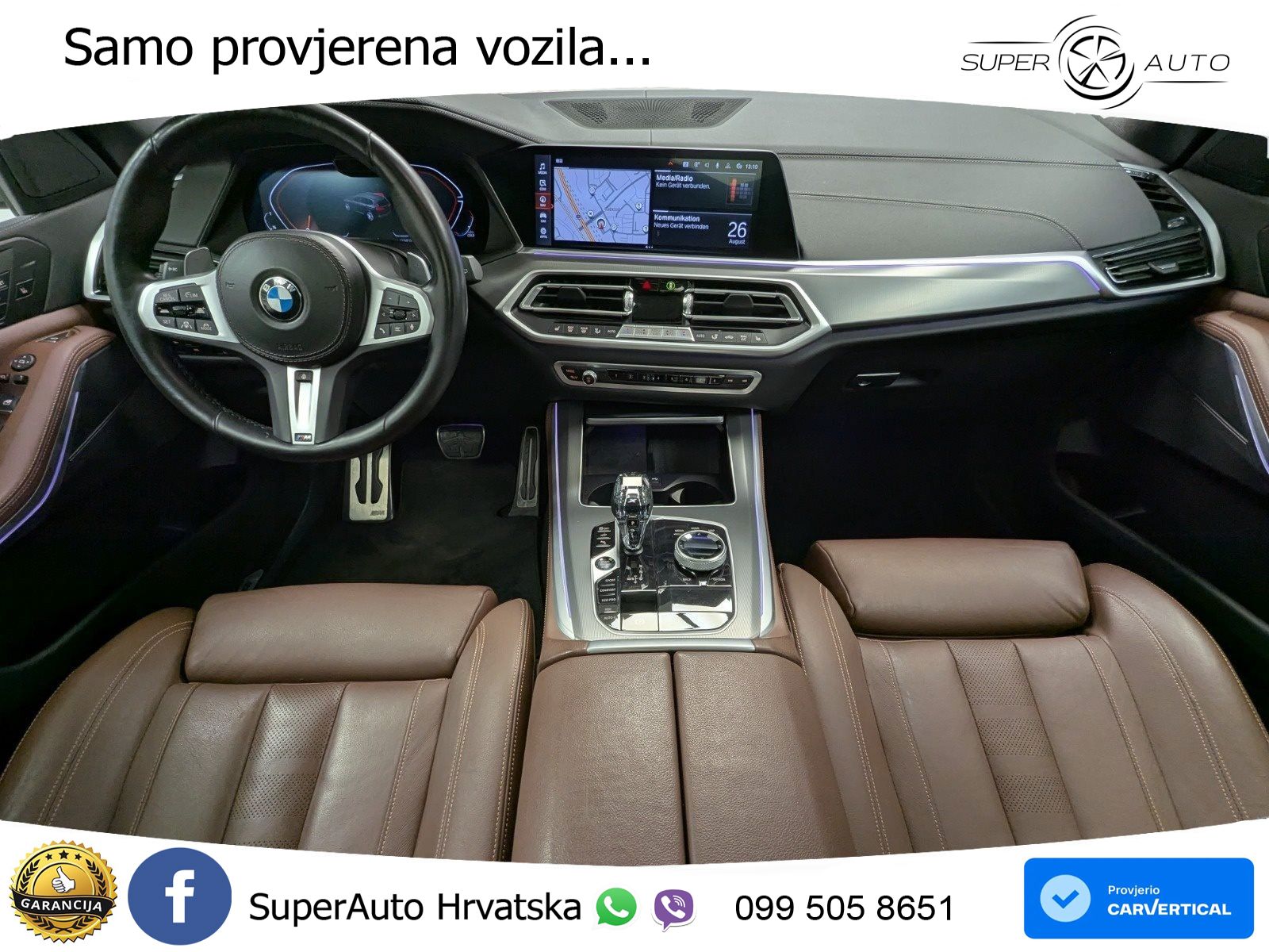 BMW X5 30d (286 KS) xDrive Steptronic M Sport LED+GR SJED+ACC