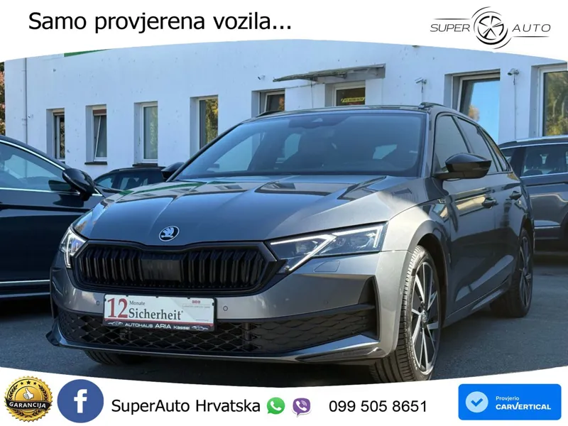 Škoda Octavia Combi 2.0 TDI (150 KS) DSG SportLine LED+GR SJED+ACC