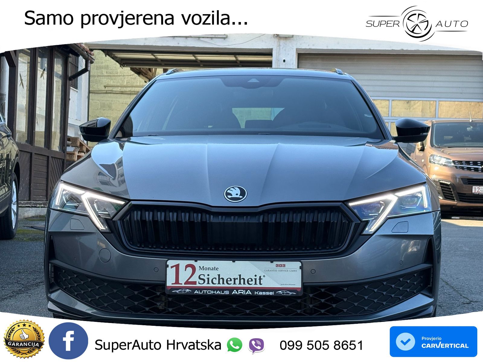 Škoda Octavia Combi 2.0 TDI (150 KS) DSG SportLine LED+GR SJED+ACC