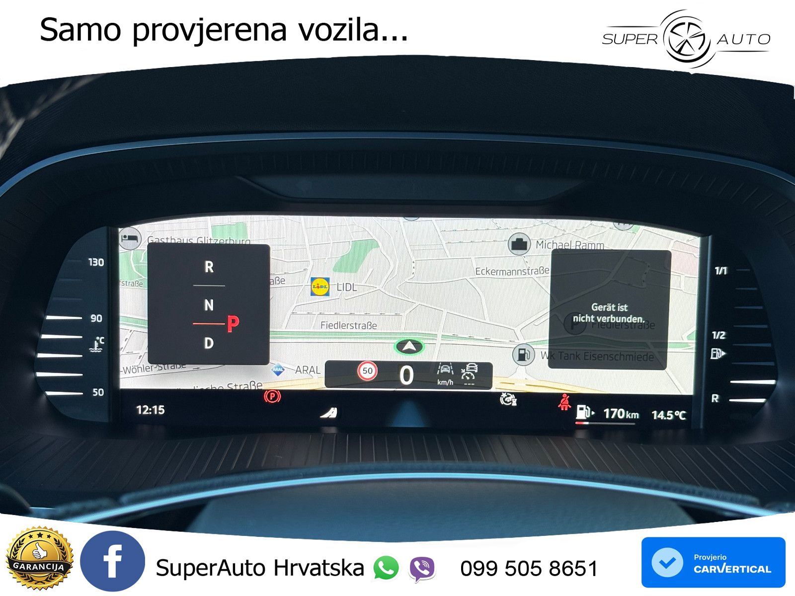 Škoda Octavia Combi 2.0 TDI (150 KS) DSG SportLine LED+GR SJED+ACC