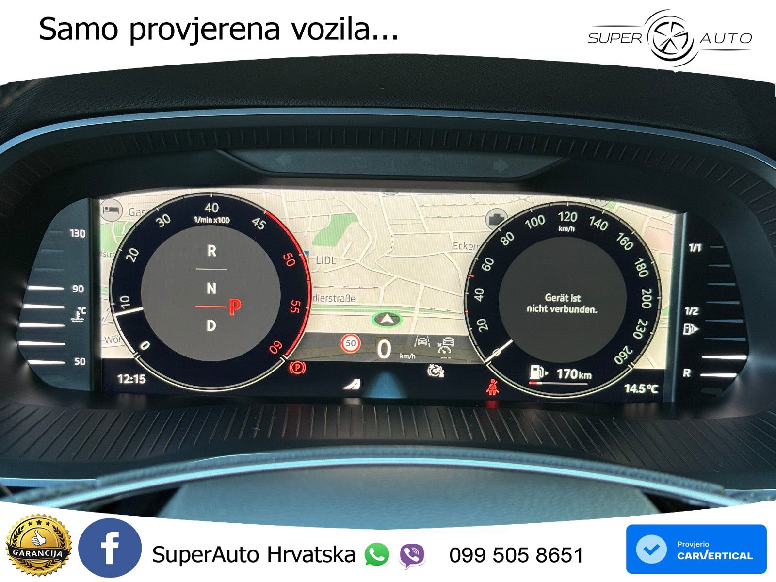 Škoda Octavia Combi 2.0 TDI (150 KS) DSG SportLine LED+GR SJED+ACC