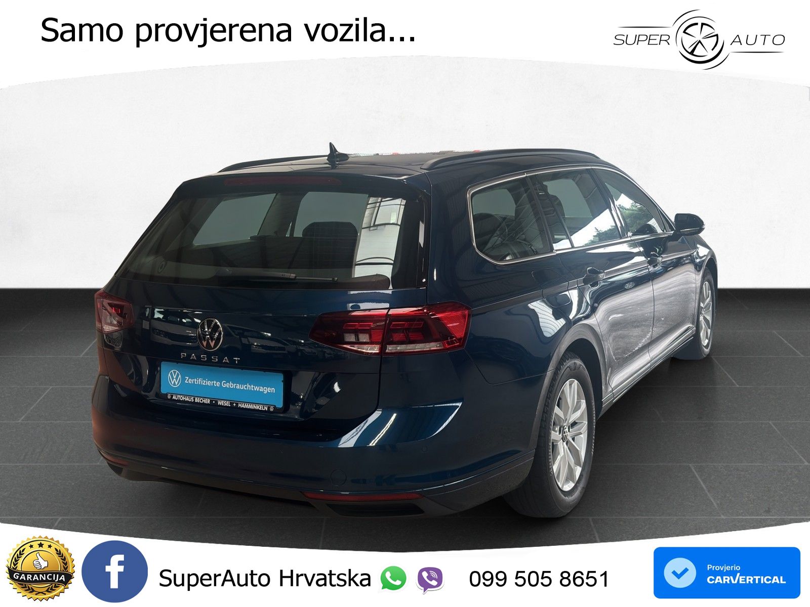 Volkswagen Passat Variant 2.0 TDI (150 KS) DSG Business LED+GR SJED+ACC