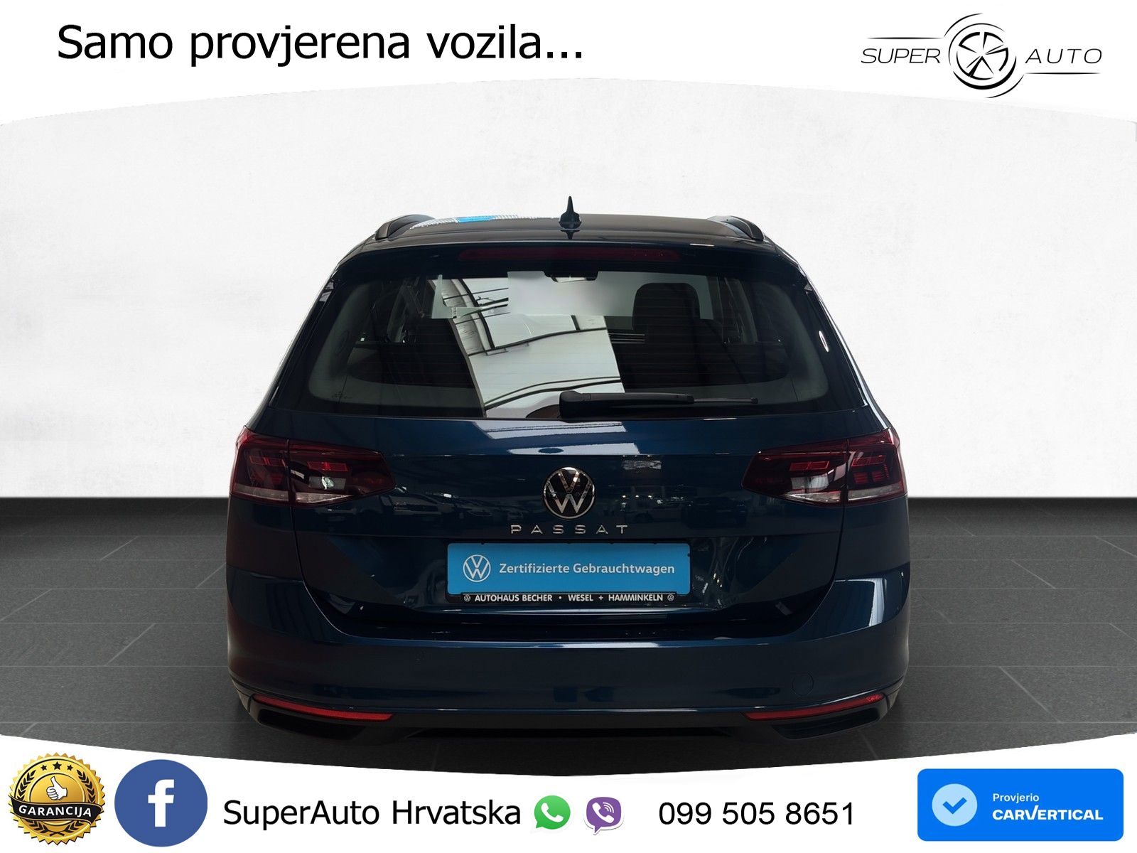 Volkswagen Passat Variant 2.0 TDI (150 KS) DSG Business LED+GR SJED+ACC