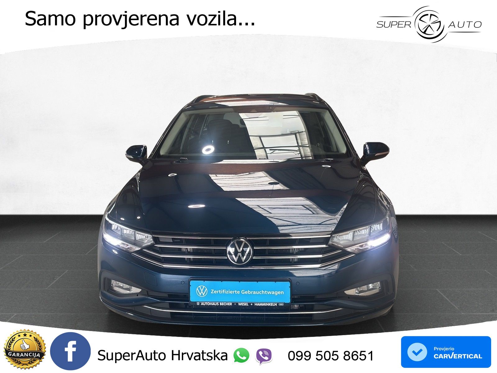 Volkswagen Passat Variant 2.0 TDI (150 KS) DSG Business LED+GR SJED+ACC