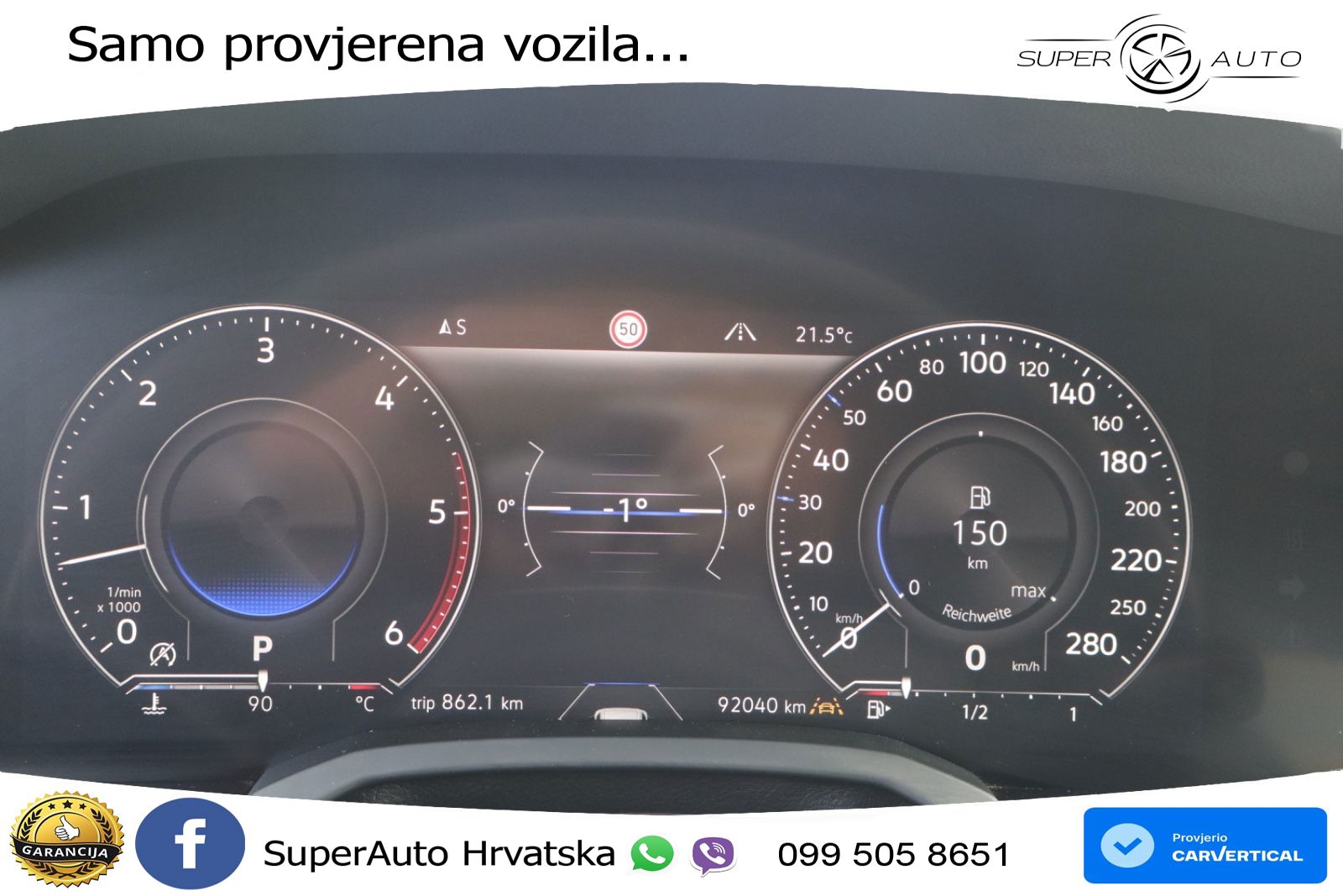 Volkswagen Touareg 3.0 V6 TDI (286 KS) 4MOTION Tiptronic R-Line ZRAČNI+ACC+GR SJED+KAM+PANO