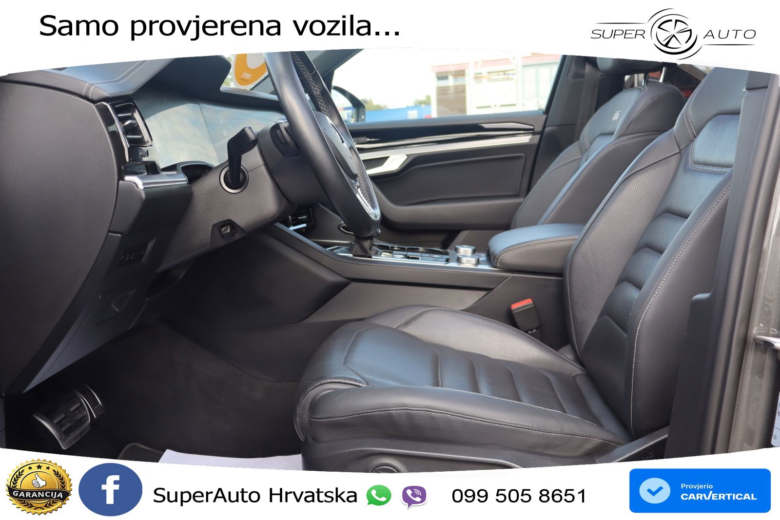 Volkswagen Touareg 3.0 V6 TDI (286 KS) 4MOTION Tiptronic R-Line ZRAČNI+ACC+GR SJED+KAM+PANO