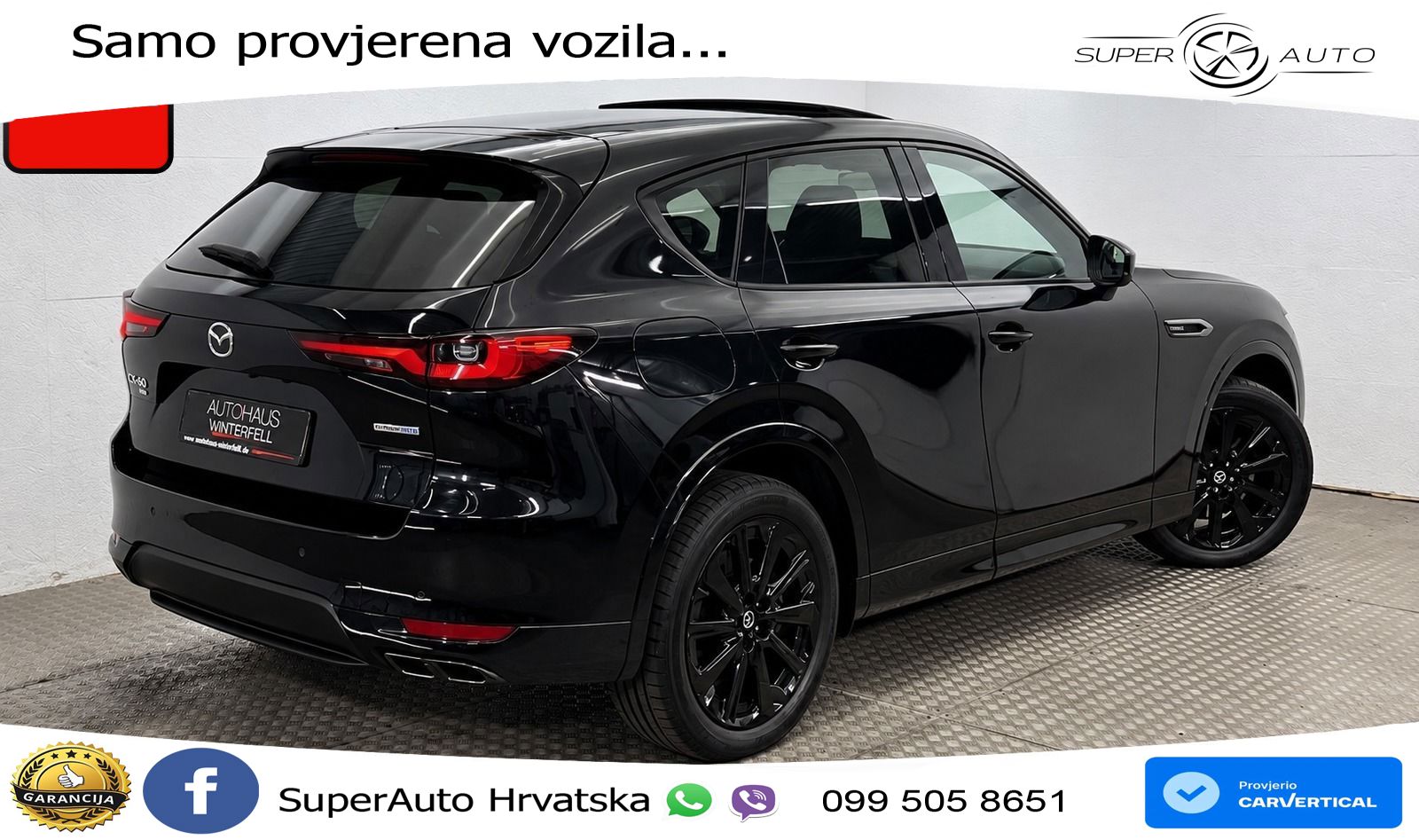 Mazda CX-60 2.5 e-Skyactiv (328 KS) AWD Automatic ACC+HEAD+4xGR SJED+360+PANO