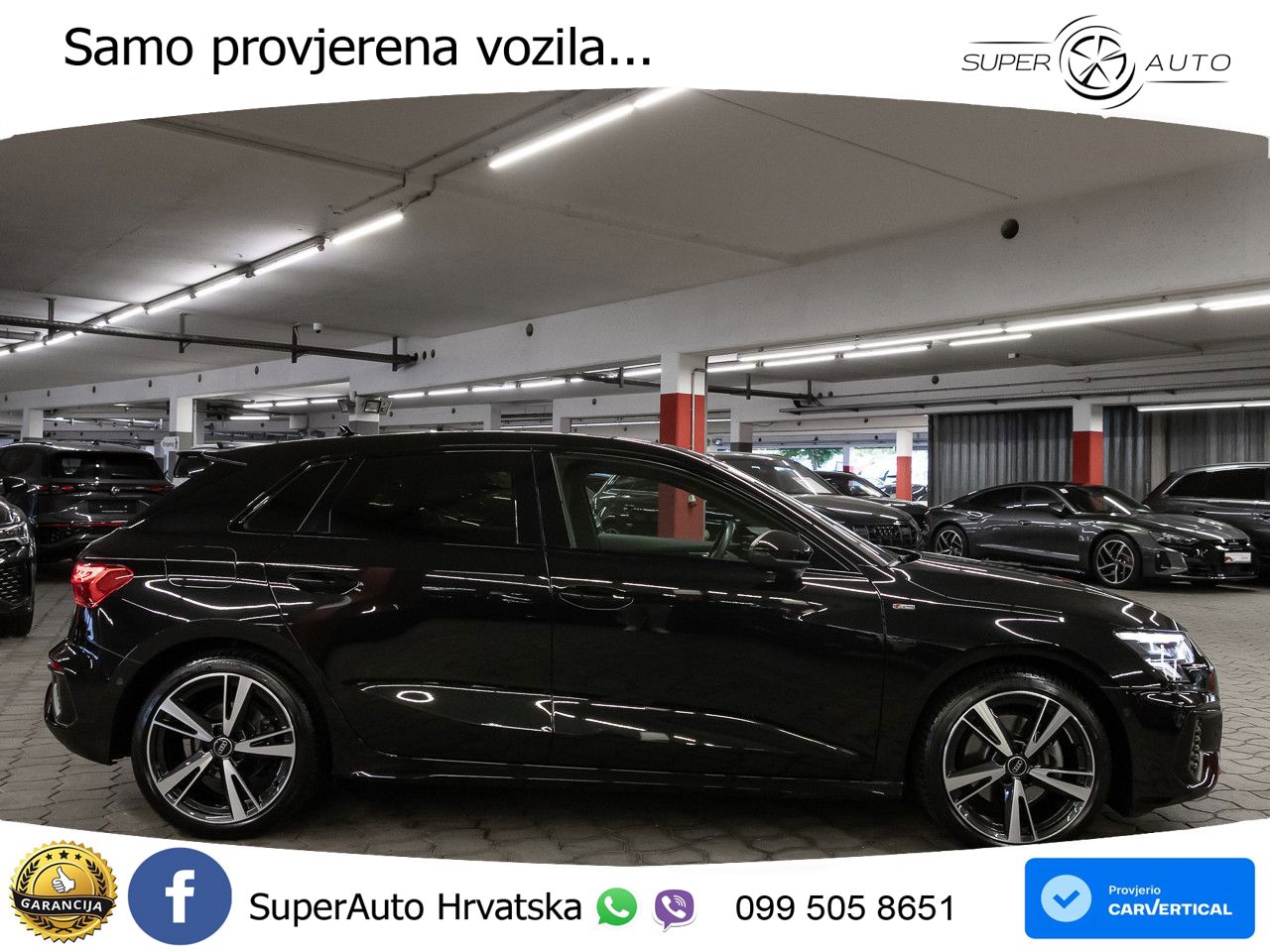 Audi A3 40 TFSI (190 KS) quattro S tronic S line LED+GR SJED+ACC
