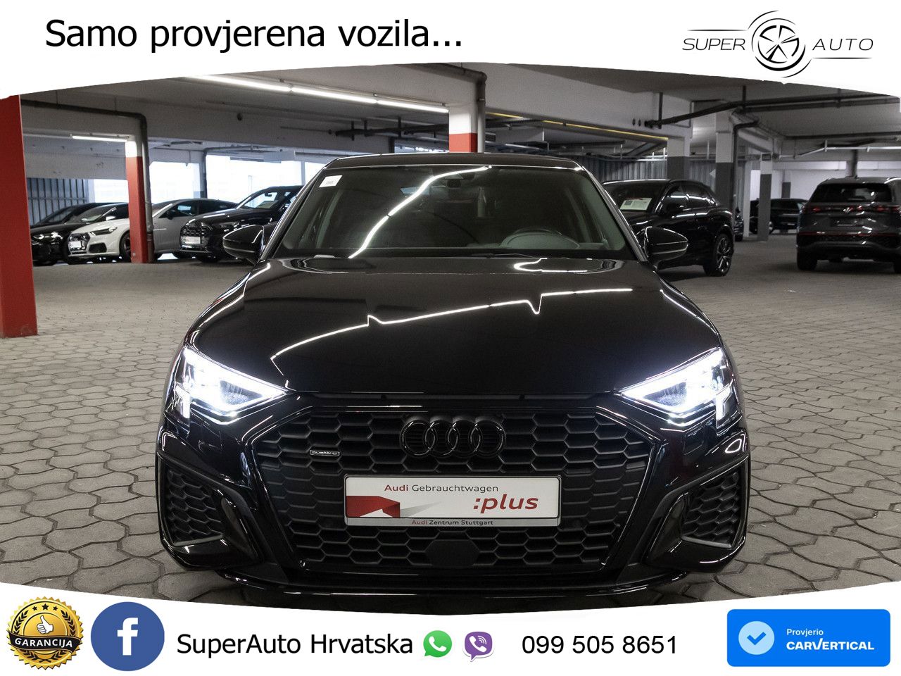 Audi A3 40 TFSI (190 KS) quattro S tronic S line LED+GR SJED+ACC