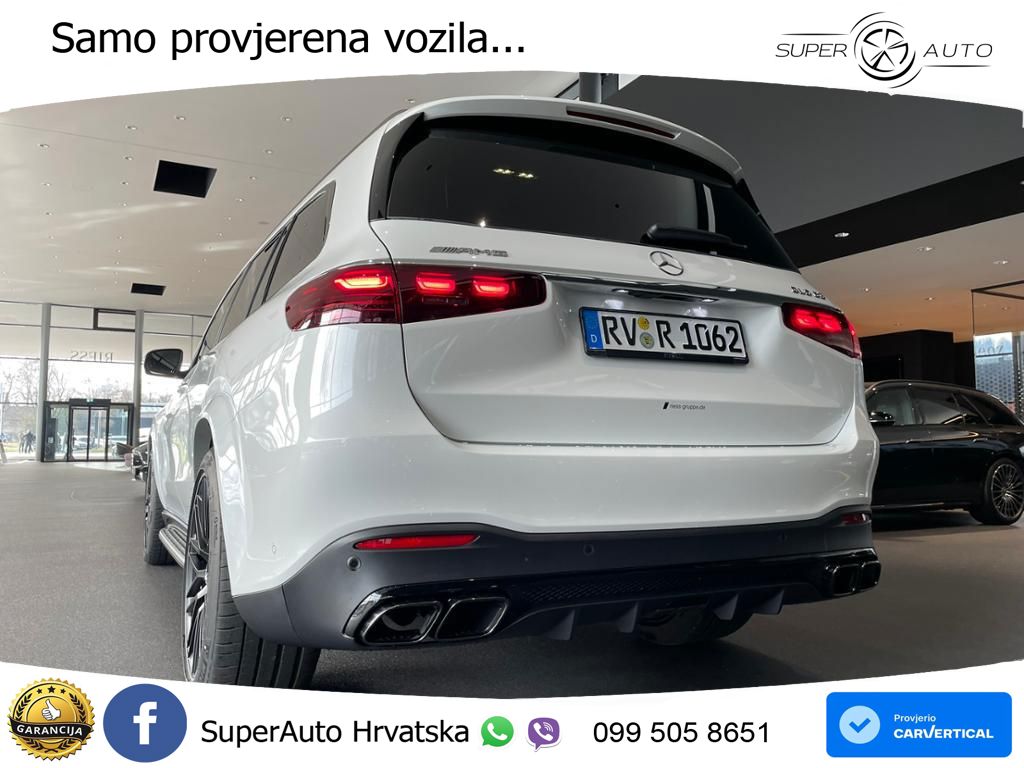 Mercedes-Benz GLS AMG GLS 63 V8 EQ Boost 4MATIC+ AMG SPEEDSHIFT TCT 9G ACC+HEAD+4xGR SJED+360+PANO