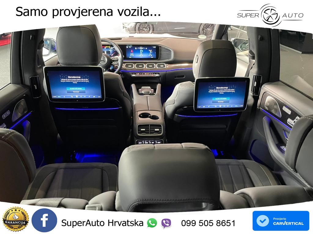 Mercedes-Benz GLS AMG GLS 63 V8 EQ Boost 4MATIC+ AMG SPEEDSHIFT TCT 9G ACC+HEAD+4xGR SJED+360+PANO