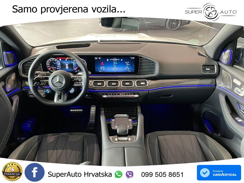 Mercedes-Benz GLS AMG GLS 63 V8 EQ Boost 4MATIC+ AMG SPEEDSHIFT TCT 9G ACC+HEAD+4xGR SJED+360+PANO