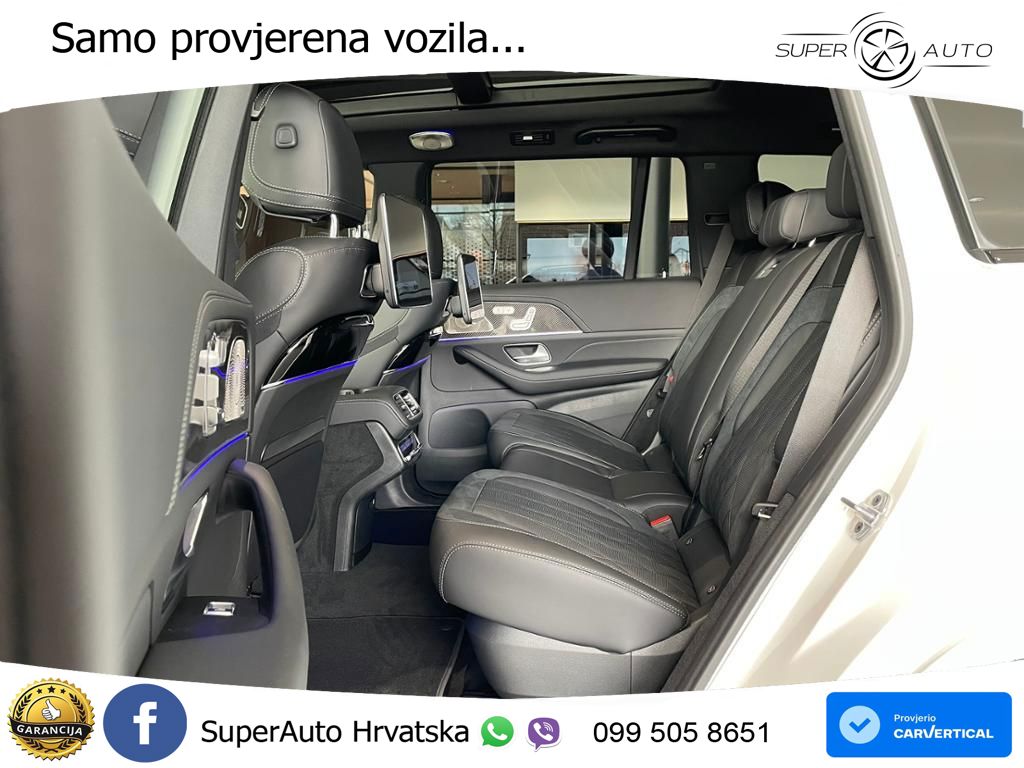 Mercedes-Benz GLS AMG GLS 63 V8 EQ Boost 4MATIC+ AMG SPEEDSHIFT TCT 9G ACC+HEAD+4xGR SJED+360+PANO