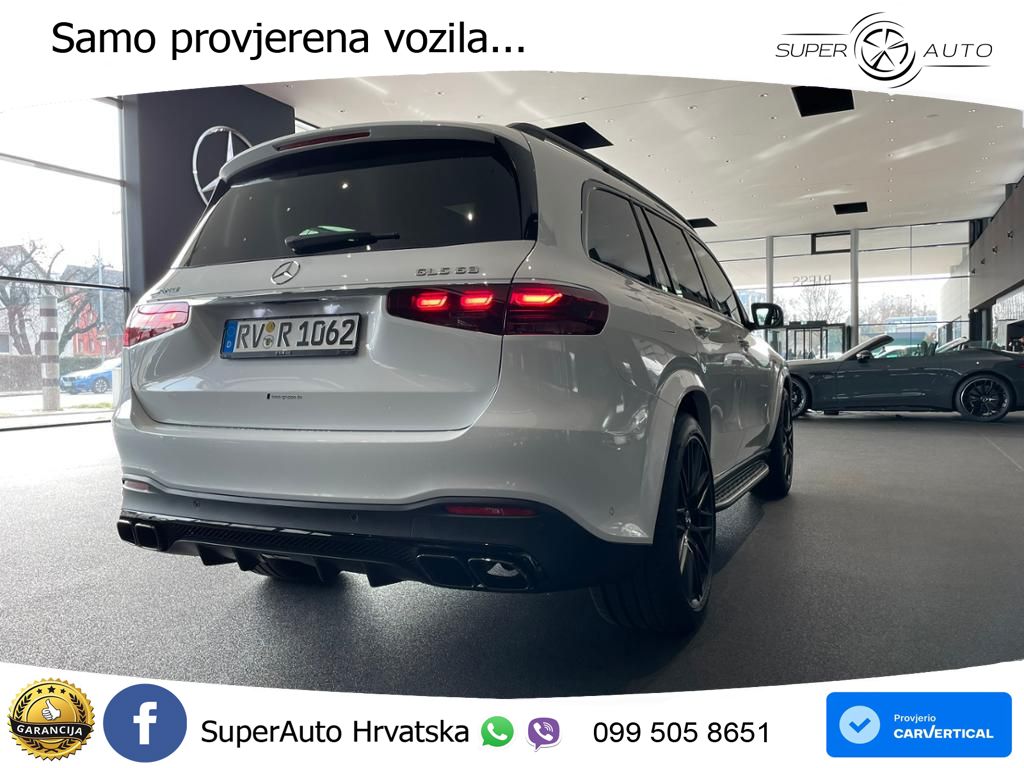 Mercedes-Benz GLS AMG GLS 63 V8 EQ Boost 4MATIC+ AMG SPEEDSHIFT TCT 9G ACC+HEAD+4xGR SJED+360+PANO