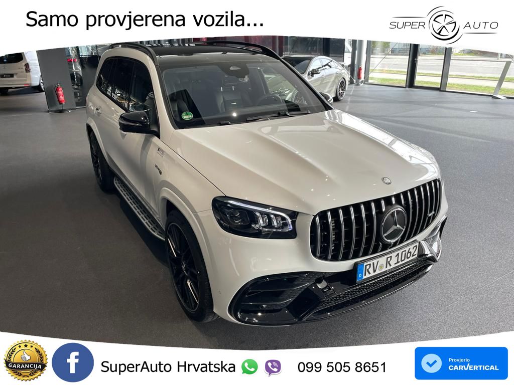 Mercedes-Benz GLS AMG GLS 63 V8 EQ Boost 4MATIC+ AMG SPEEDSHIFT TCT 9G ACC+HEAD+4xGR SJED+360+PANO