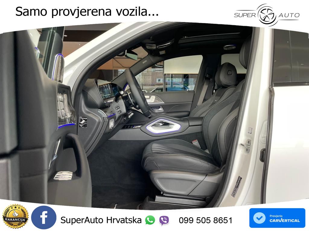 Mercedes-Benz GLS AMG GLS 63 V8 EQ Boost 4MATIC+ AMG SPEEDSHIFT TCT 9G ACC+HEAD+4xGR SJED+360+PANO