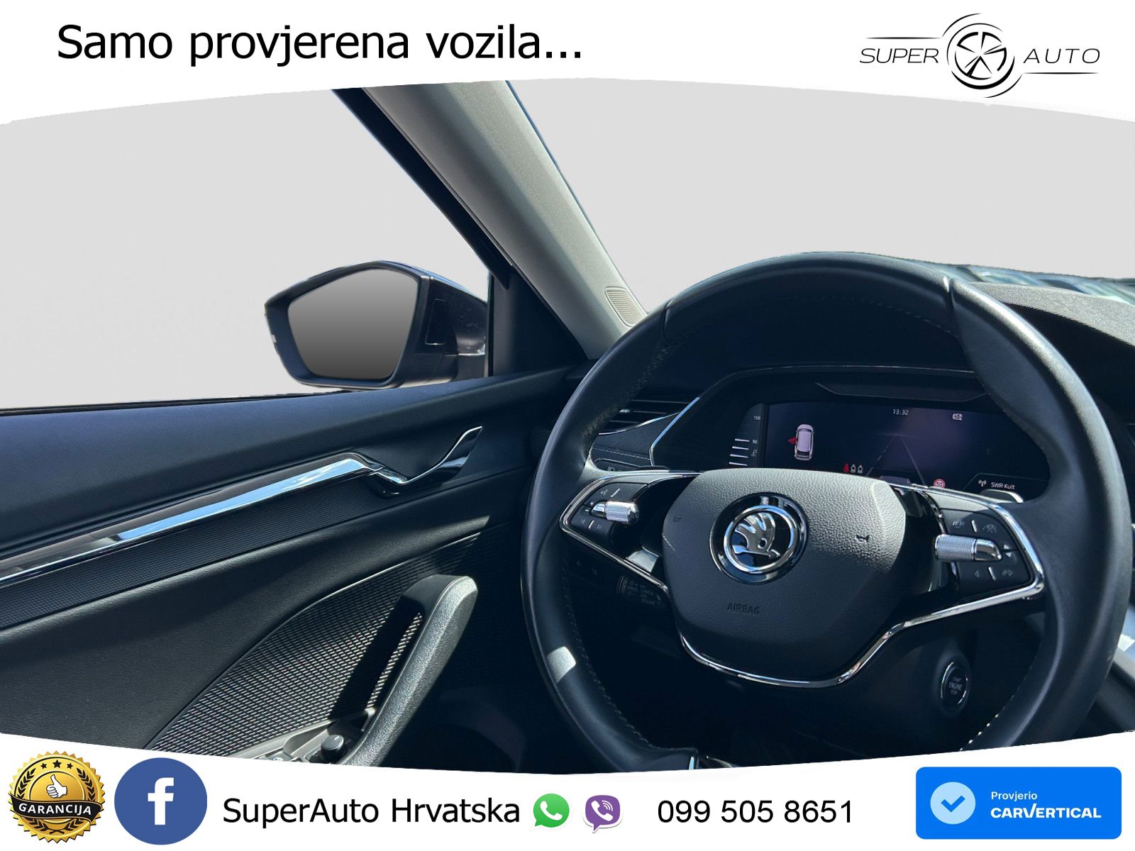 Škoda Octavia Combi 2.0 TDI (150 KS) 4x4 DSG LED+GR SJED+ACC