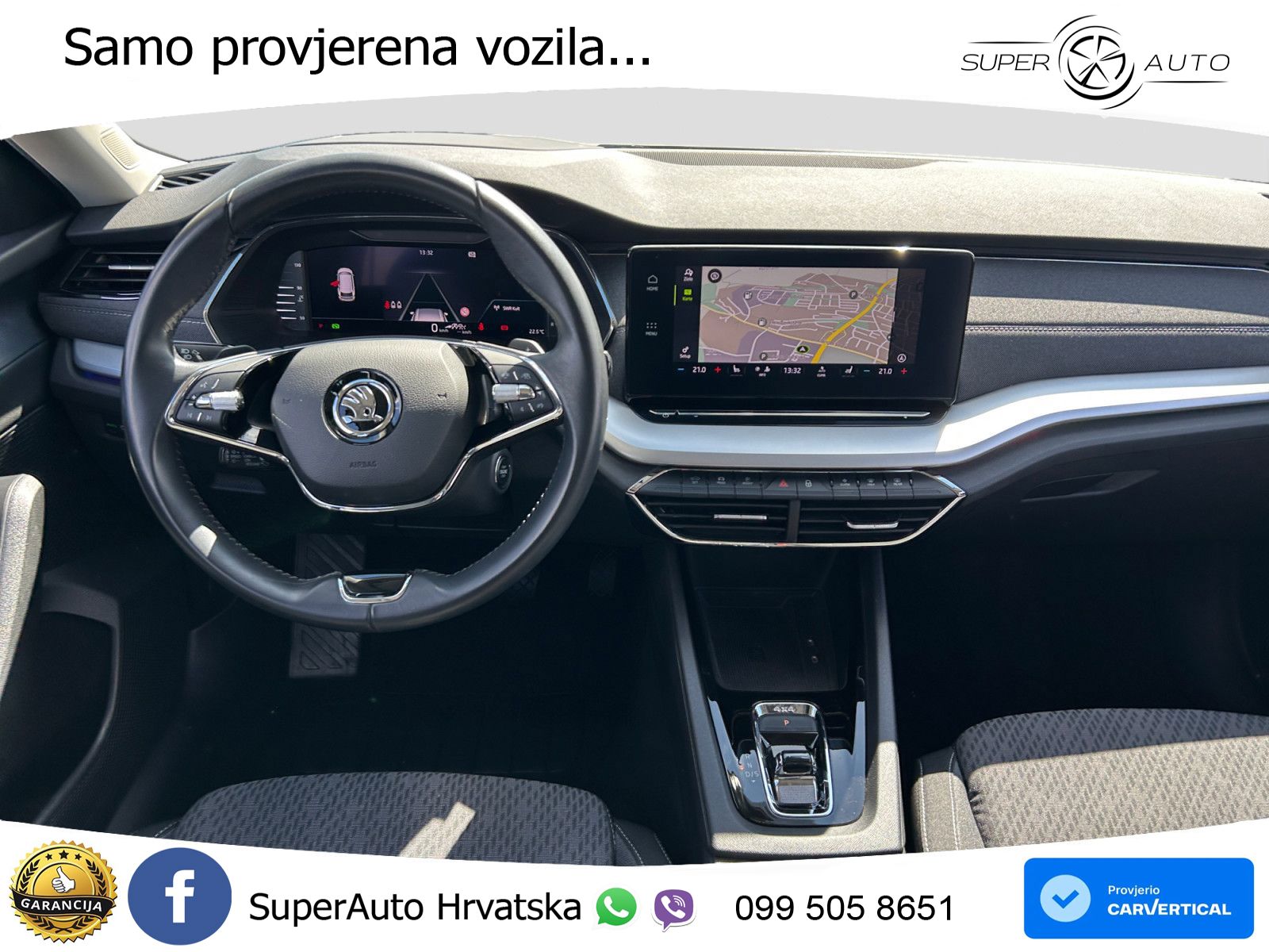 Škoda Octavia Combi 2.0 TDI (150 KS) 4x4 DSG LED+GR SJED+ACC