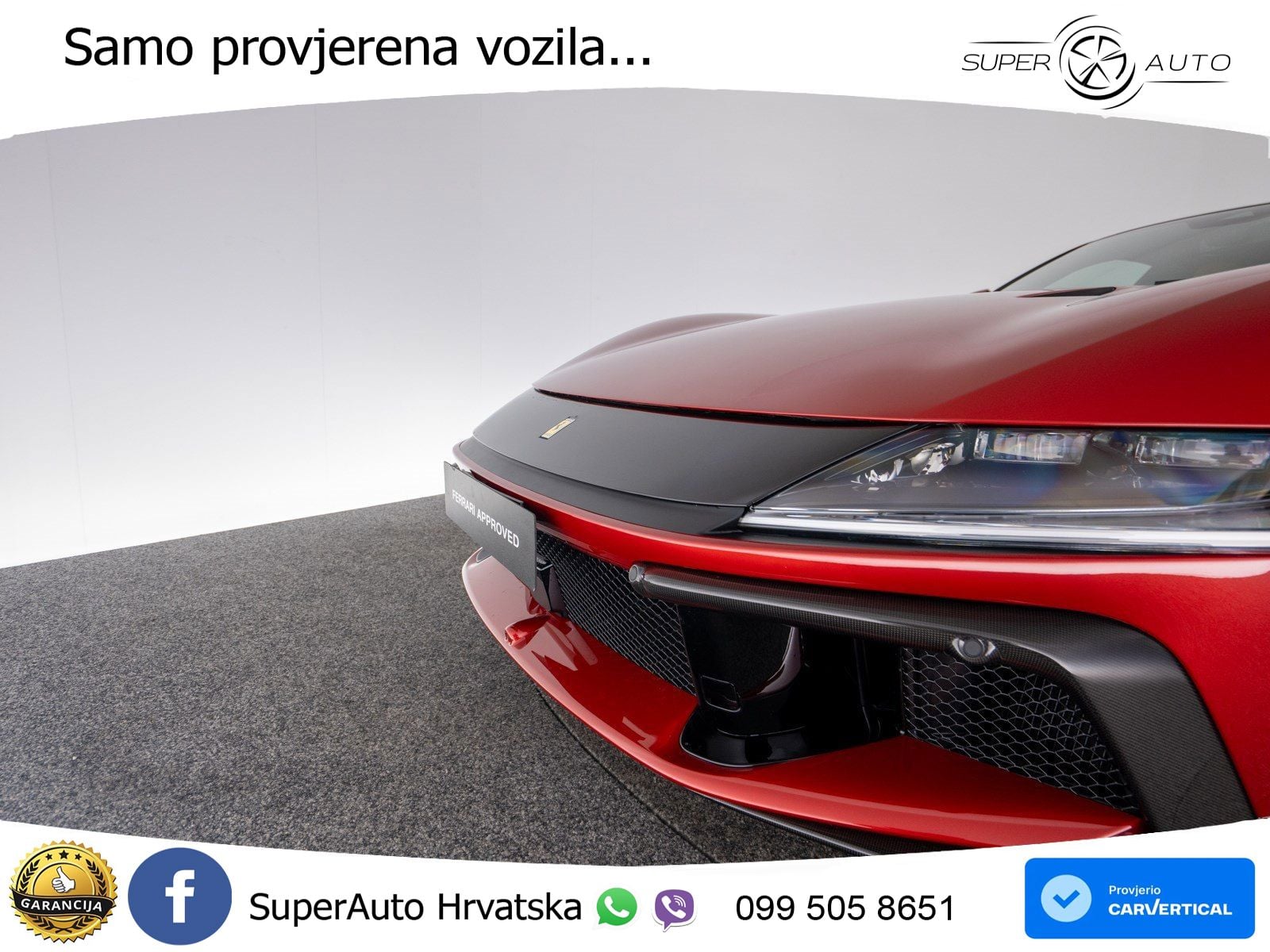 Ferrari 12Cilindri 6.5 V12 (830 KS) DCT ACC+HEAD+GR SJED+360+PANO