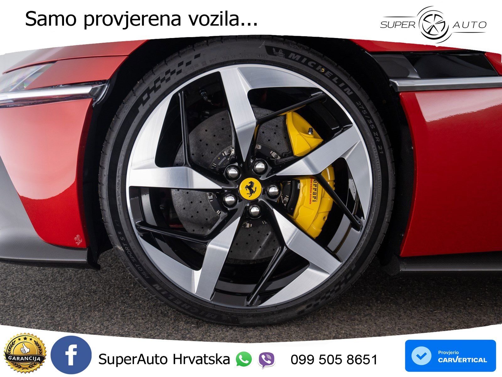 Ferrari 12Cilindri 6.5 V12 (830 KS) DCT ACC+HEAD+GR SJED+360+PANO