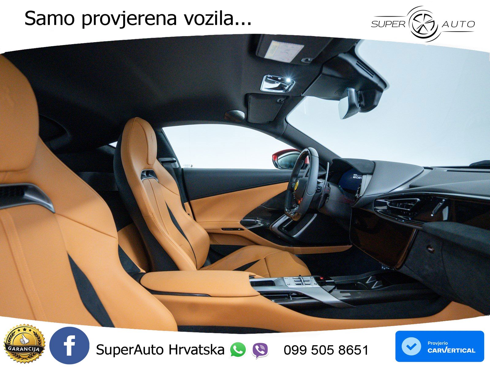 Ferrari 12Cilindri 6.5 V12 (830 KS) DCT ACC+HEAD+GR SJED+360+PANO