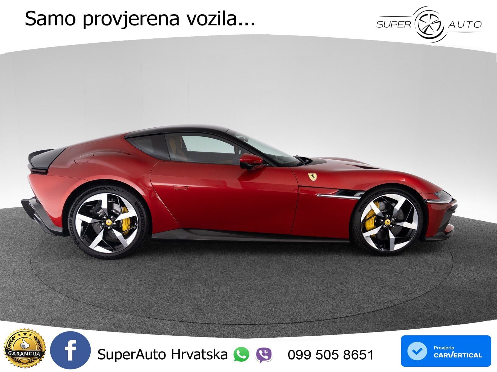 Ferrari 12Cilindri 6.5 V12 (830 KS) DCT ACC+HEAD+GR SJED+360+PANO