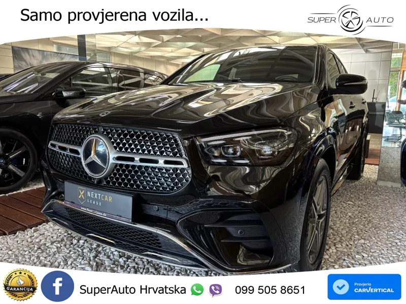 Mercedes GLE 300d (269 KS) EQ Boost 4MATIC 9G-TRONIC ZRAČNI+ACC+GR SJED+360+PANO