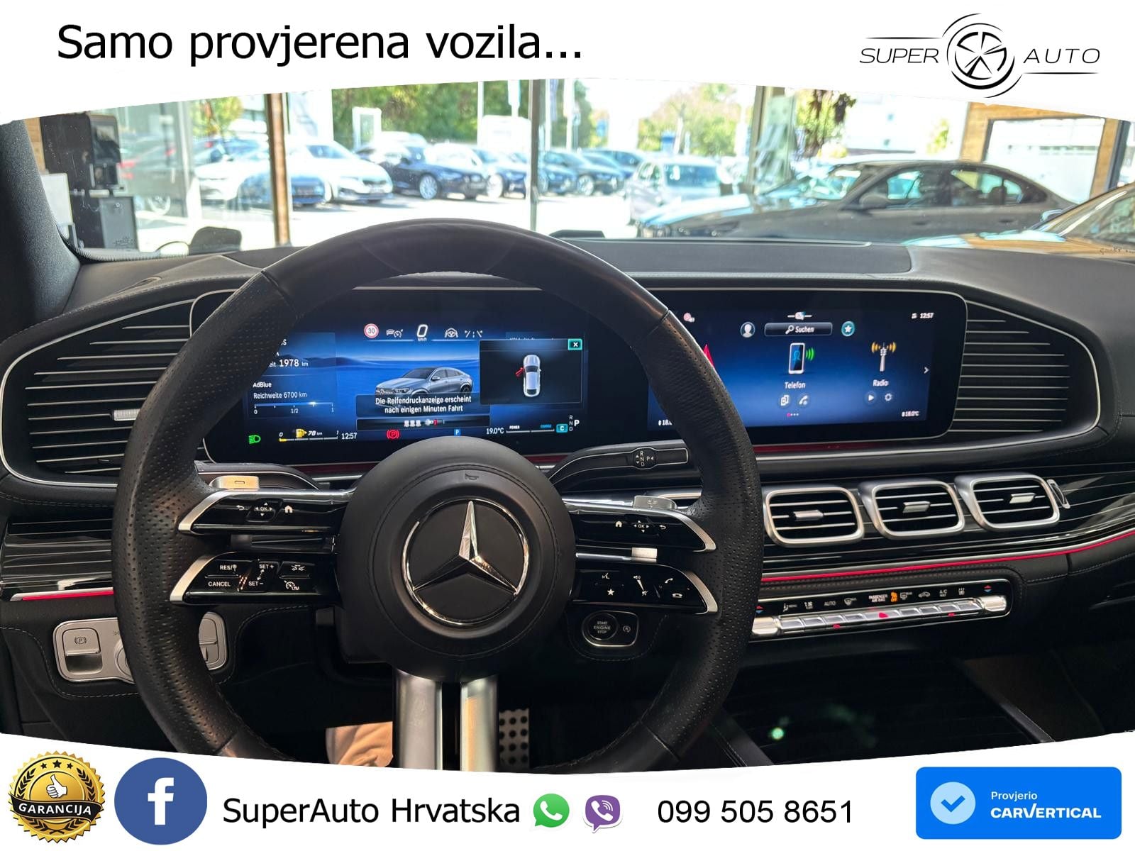 Mercedes GLE 300d (269 KS) EQ Boost 4MATIC 9G-TRONIC ZRAČNI+ACC+GR SJED+360+PANO