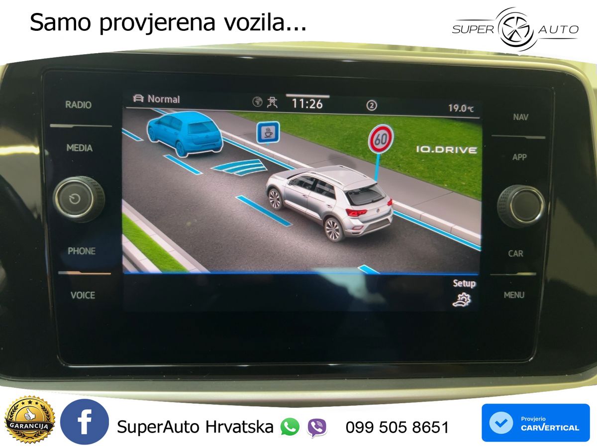 Volkswagen T-Roc 1.5 TSI (150 KS) DSG LED+GR SJED+ACC