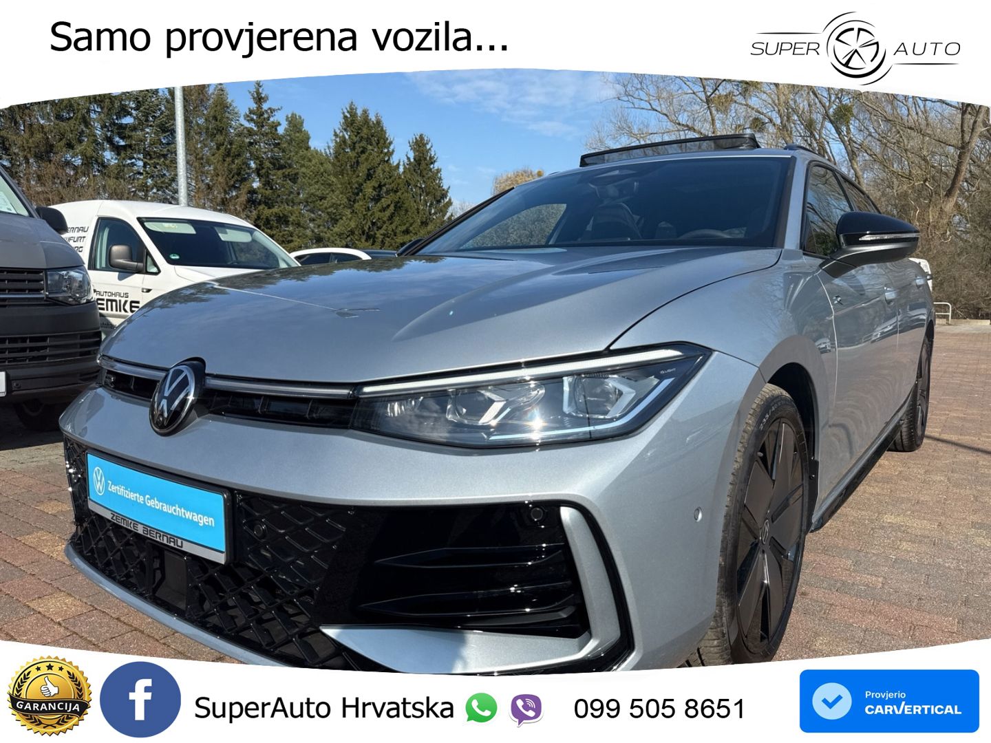 Volkswagen Passat Variant 2.0 TDI (193 KS) 4MOTION DSG R-Line LED+GR SJED+ACC