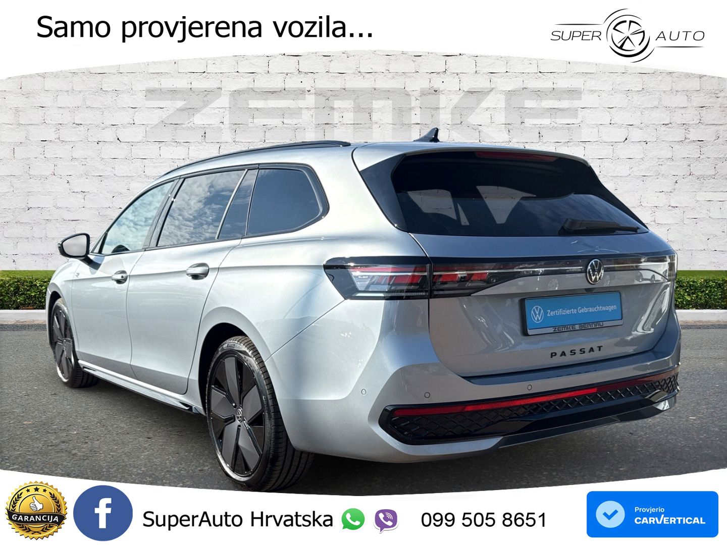 Volkswagen Passat Variant 2.0 TDI (193 KS) 4MOTION DSG R-Line LED+GR SJED+ACC