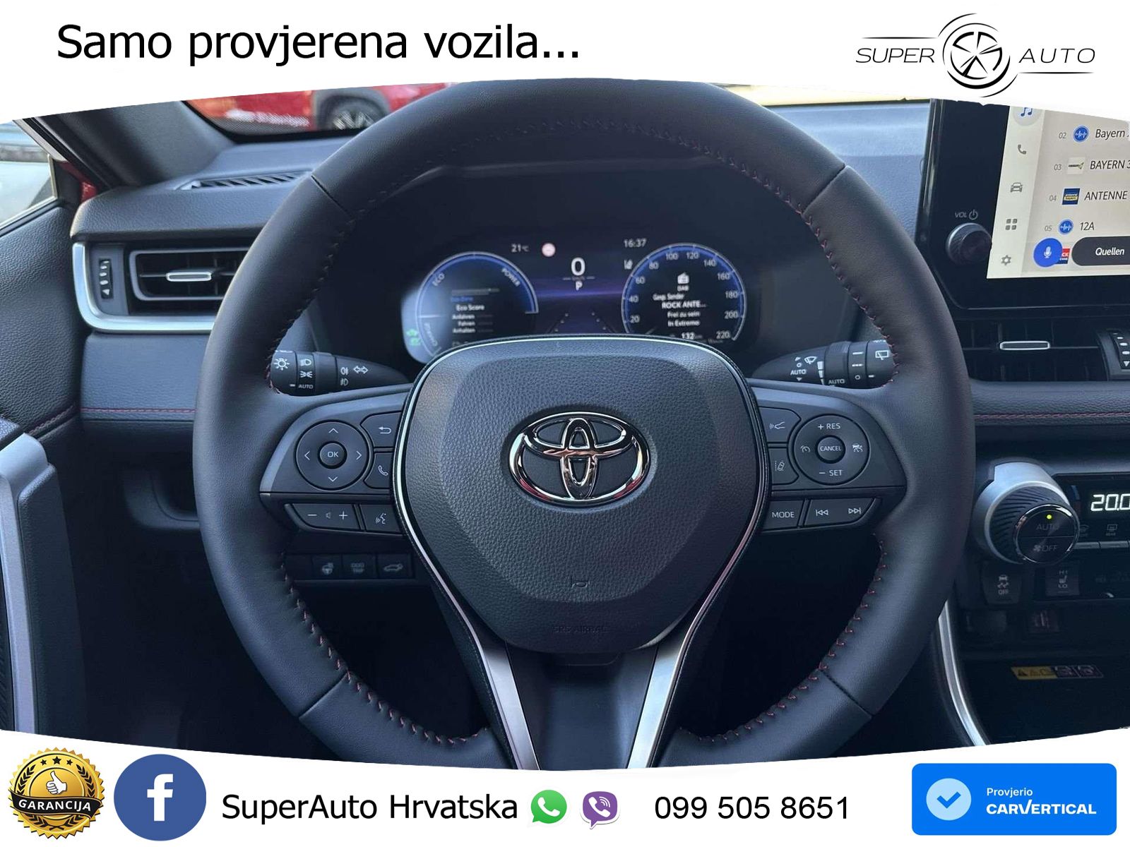 Toyota RAV4 2.5 (306 KS) Hybrid AWD-i eCVT LED+GR SJED+ACC