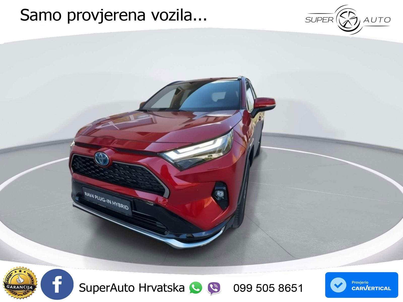 Toyota RAV4 2.5 (306 KS) Hybrid AWD-i eCVT LED+GR SJED+ACC