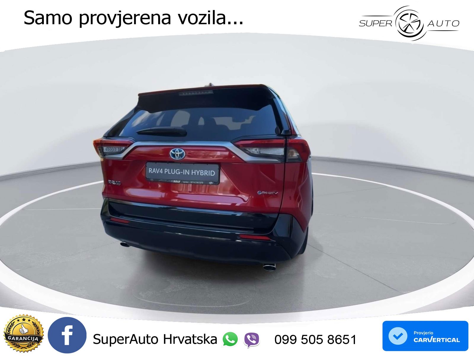 Toyota RAV4 2.5 (306 KS) Hybrid AWD-i eCVT LED+GR SJED+ACC
